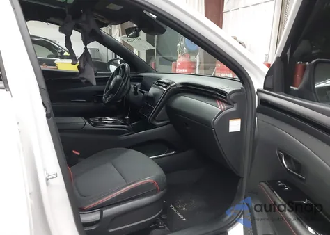 2024 Hyundai Tucson Hybrid N Line from USA, damaged, VIN KM8JFCD14RU159287